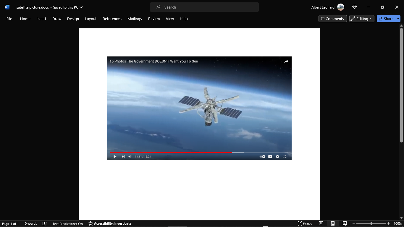 A satellite in the sky

Description automatically generated
